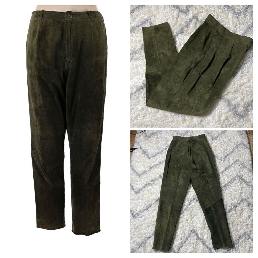 VTG 80 /90s SUEDE DANIER PANTS